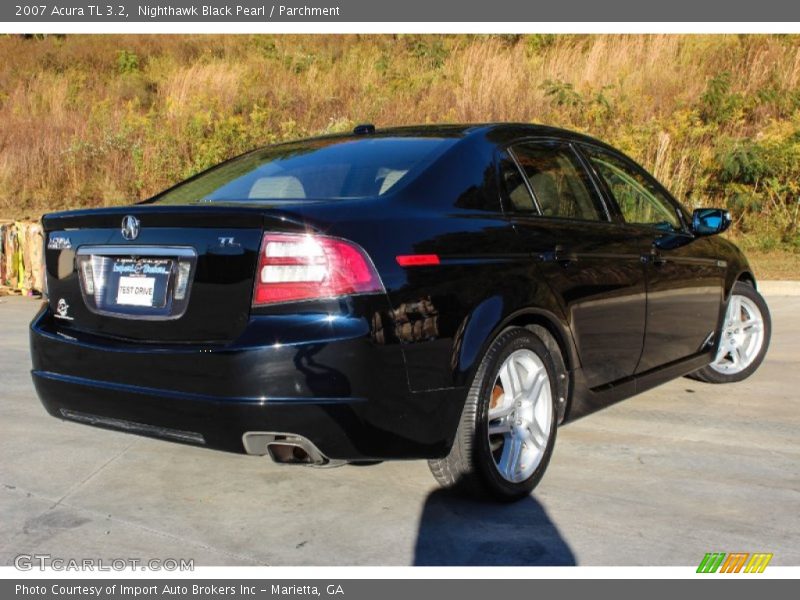 Nighthawk Black Pearl / Parchment 2007 Acura TL 3.2
