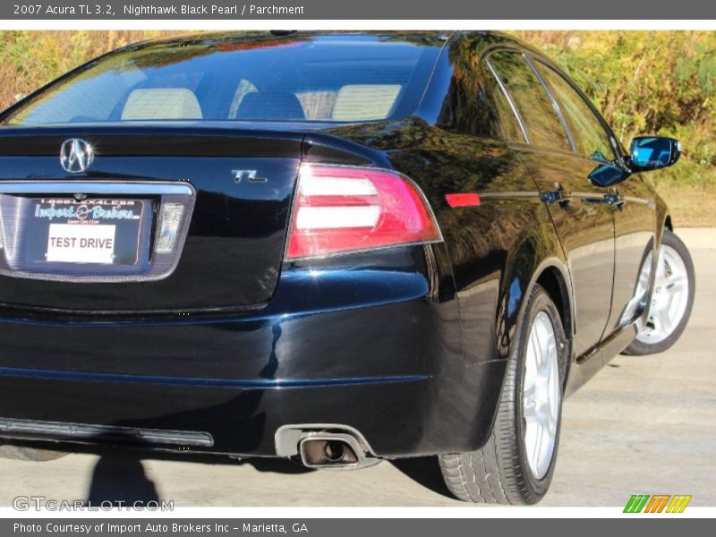 Nighthawk Black Pearl / Parchment 2007 Acura TL 3.2