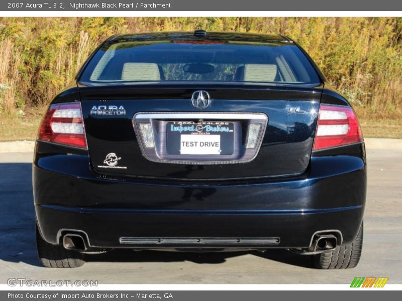 Nighthawk Black Pearl / Parchment 2007 Acura TL 3.2