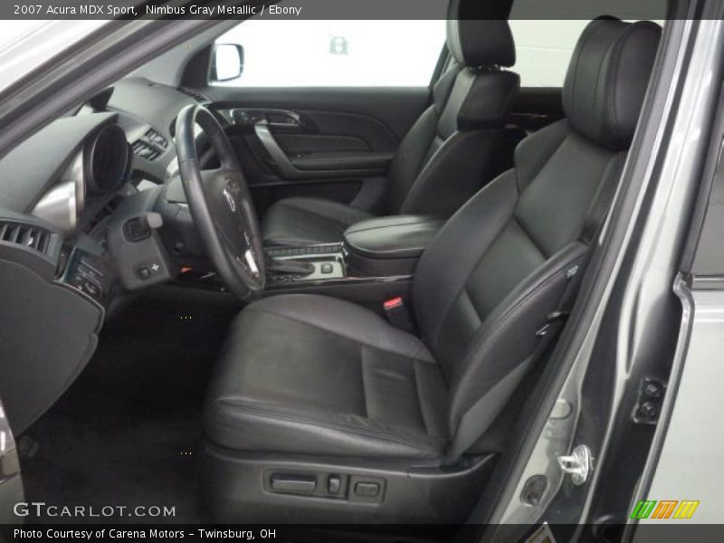Nimbus Gray Metallic / Ebony 2007 Acura MDX Sport