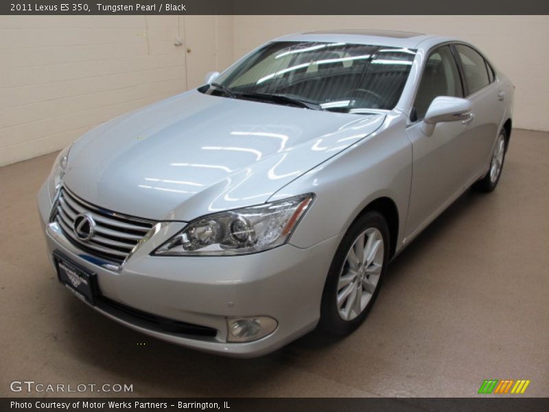 Tungsten Pearl / Black 2011 Lexus ES 350