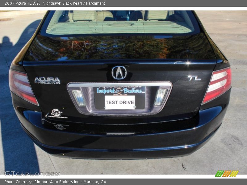 Nighthawk Black Pearl / Parchment 2007 Acura TL 3.2