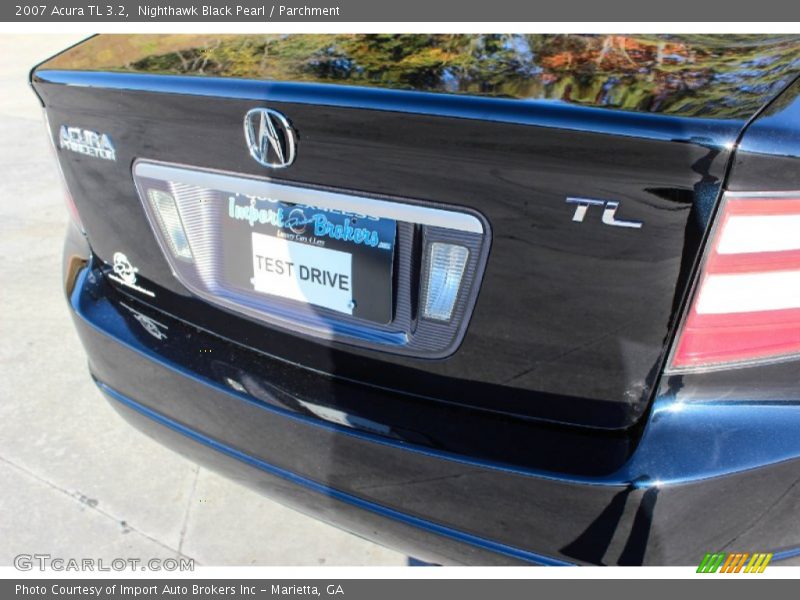 Nighthawk Black Pearl / Parchment 2007 Acura TL 3.2
