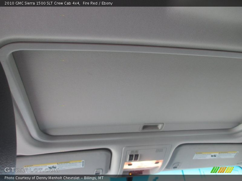 Fire Red / Ebony 2010 GMC Sierra 1500 SLT Crew Cab 4x4