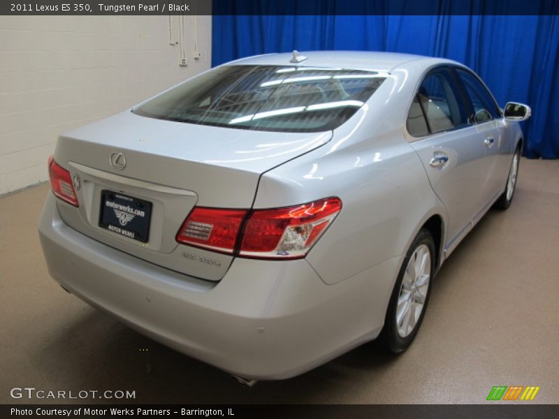 Tungsten Pearl / Black 2011 Lexus ES 350