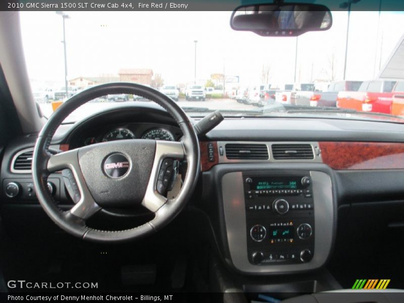 Fire Red / Ebony 2010 GMC Sierra 1500 SLT Crew Cab 4x4