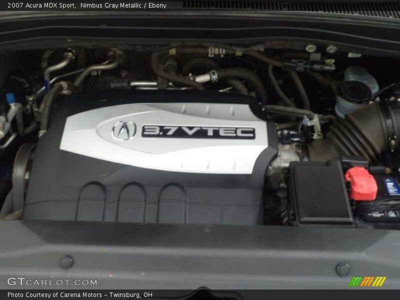 Nimbus Gray Metallic / Ebony 2007 Acura MDX Sport
