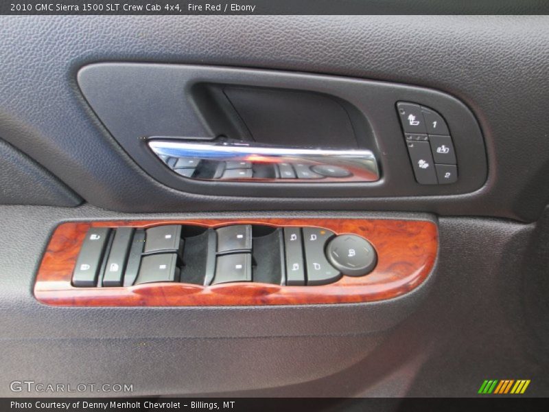 Fire Red / Ebony 2010 GMC Sierra 1500 SLT Crew Cab 4x4
