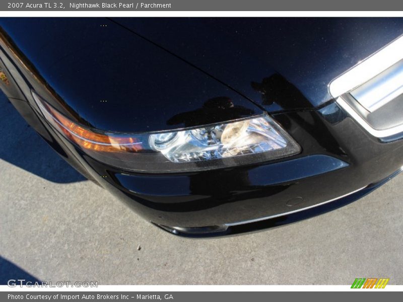 Nighthawk Black Pearl / Parchment 2007 Acura TL 3.2