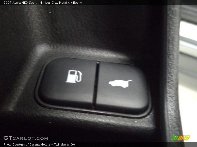Nimbus Gray Metallic / Ebony 2007 Acura MDX Sport