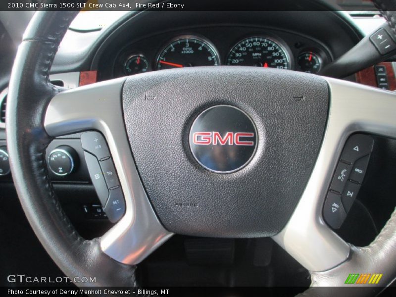 Fire Red / Ebony 2010 GMC Sierra 1500 SLT Crew Cab 4x4