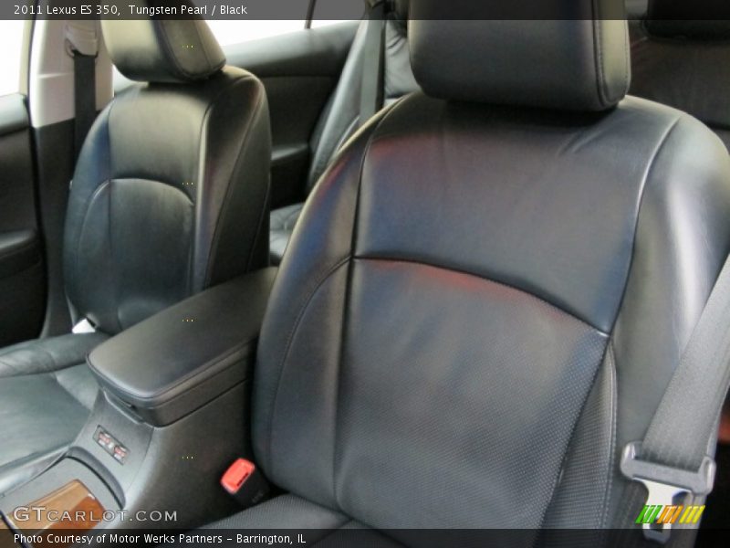 Tungsten Pearl / Black 2011 Lexus ES 350
