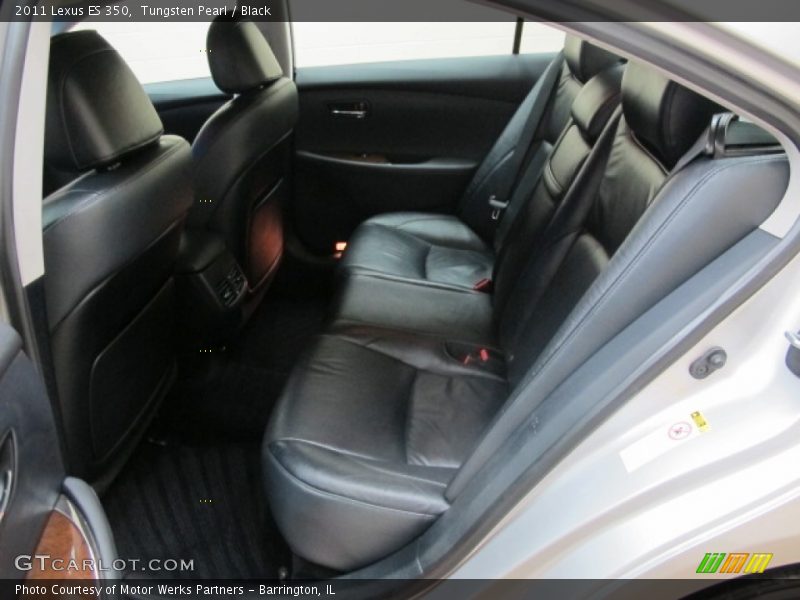 Tungsten Pearl / Black 2011 Lexus ES 350