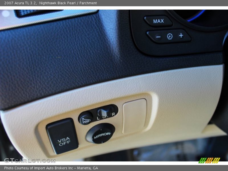 Nighthawk Black Pearl / Parchment 2007 Acura TL 3.2