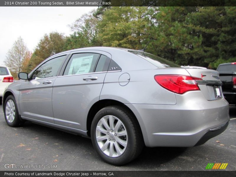 Billet Silver Metallic / Black 2014 Chrysler 200 Touring Sedan