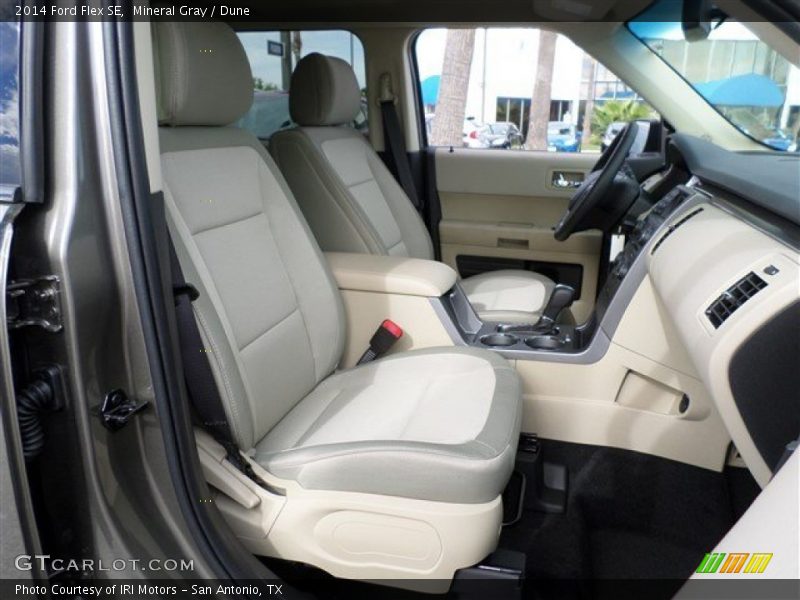 Mineral Gray / Dune 2014 Ford Flex SE