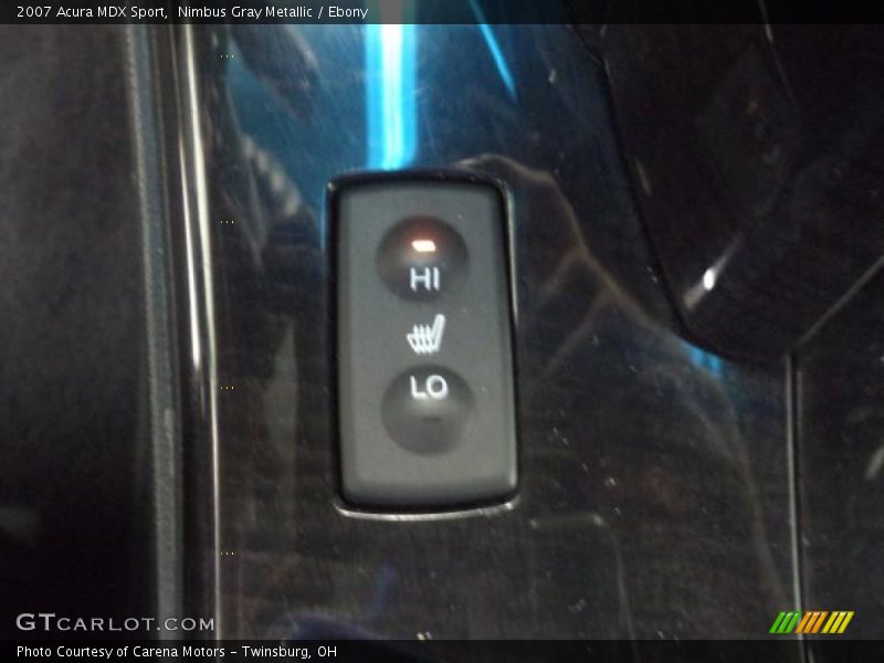 Nimbus Gray Metallic / Ebony 2007 Acura MDX Sport