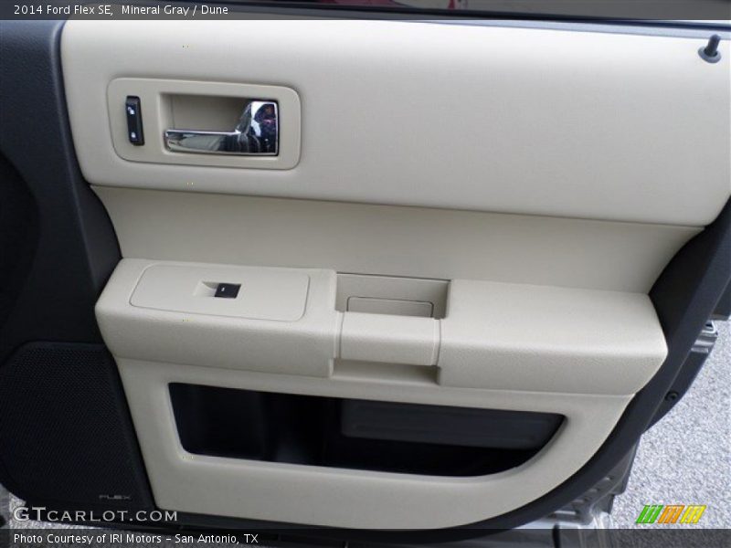 Mineral Gray / Dune 2014 Ford Flex SE