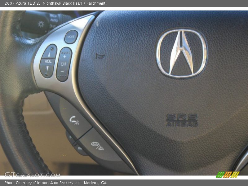 Nighthawk Black Pearl / Parchment 2007 Acura TL 3.2