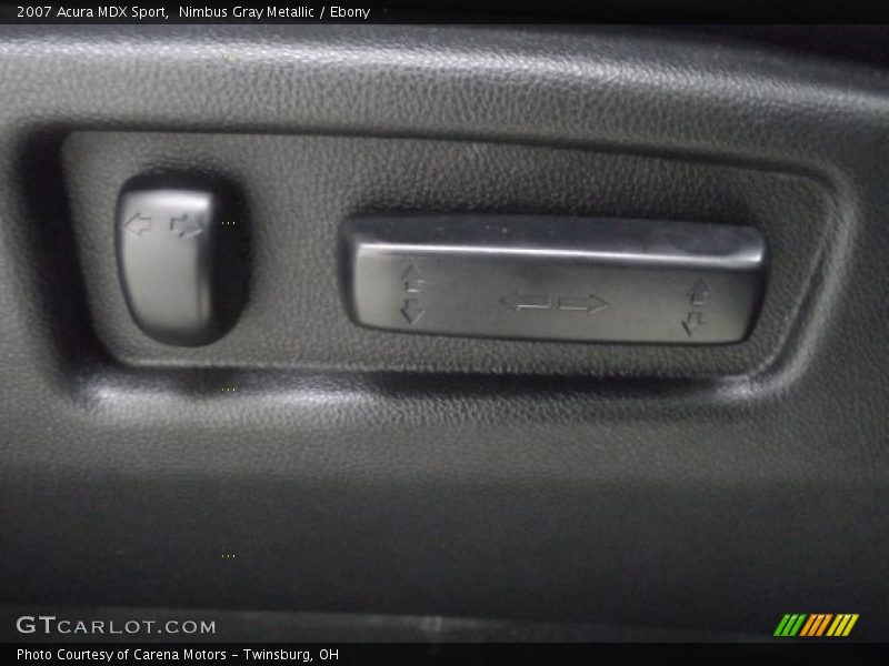 Nimbus Gray Metallic / Ebony 2007 Acura MDX Sport