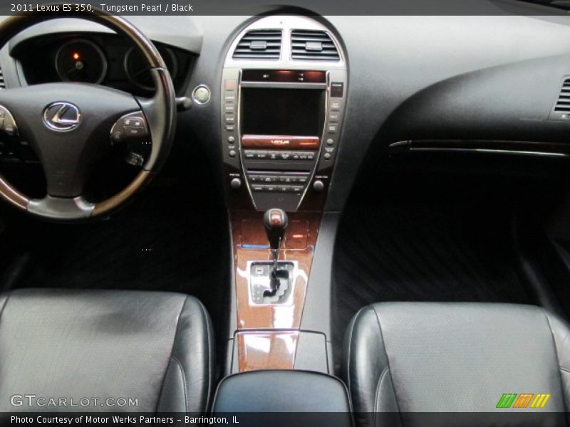 Tungsten Pearl / Black 2011 Lexus ES 350