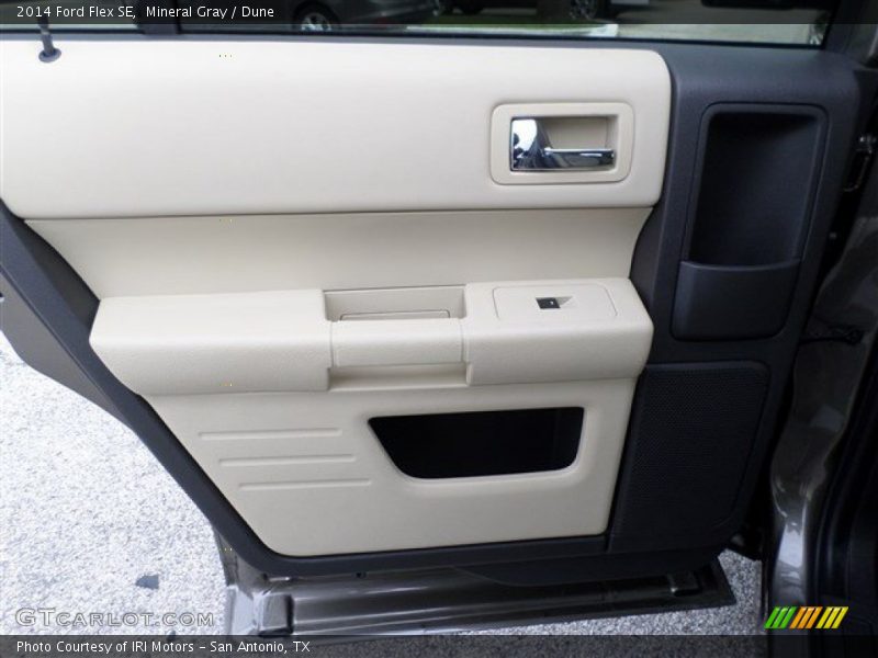 Mineral Gray / Dune 2014 Ford Flex SE