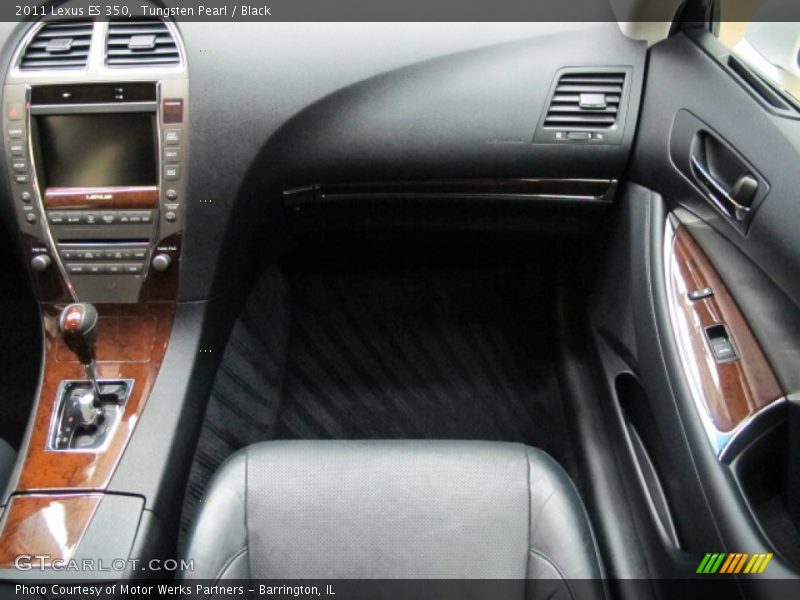 Tungsten Pearl / Black 2011 Lexus ES 350