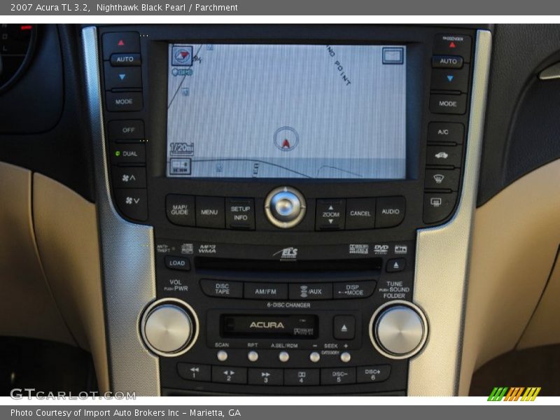 Nighthawk Black Pearl / Parchment 2007 Acura TL 3.2