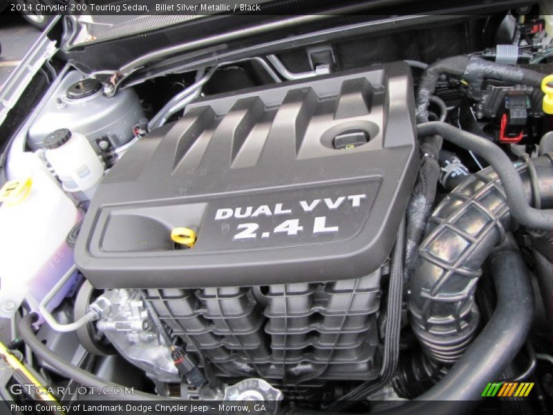 Billet Silver Metallic / Black 2014 Chrysler 200 Touring Sedan