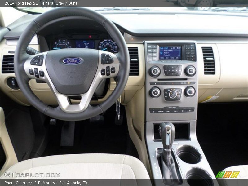 Mineral Gray / Dune 2014 Ford Flex SE