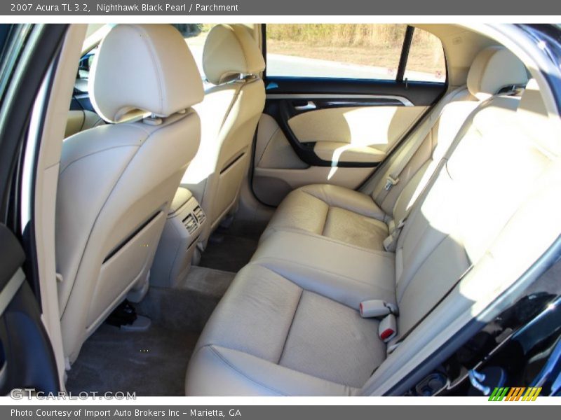 Nighthawk Black Pearl / Parchment 2007 Acura TL 3.2