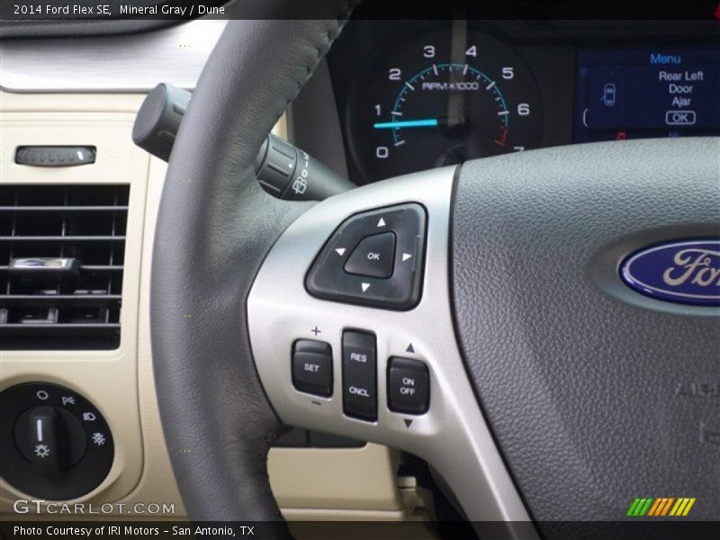 Mineral Gray / Dune 2014 Ford Flex SE