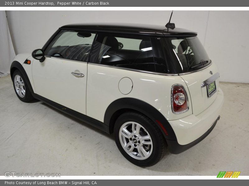 Pepper White / Carbon Black 2013 Mini Cooper Hardtop