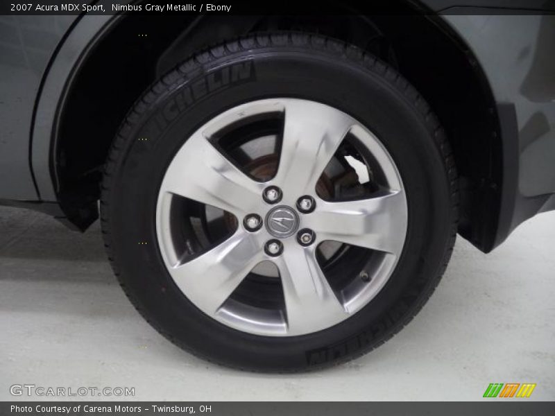 Nimbus Gray Metallic / Ebony 2007 Acura MDX Sport