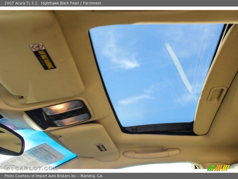 Nighthawk Black Pearl / Parchment 2007 Acura TL 3.2