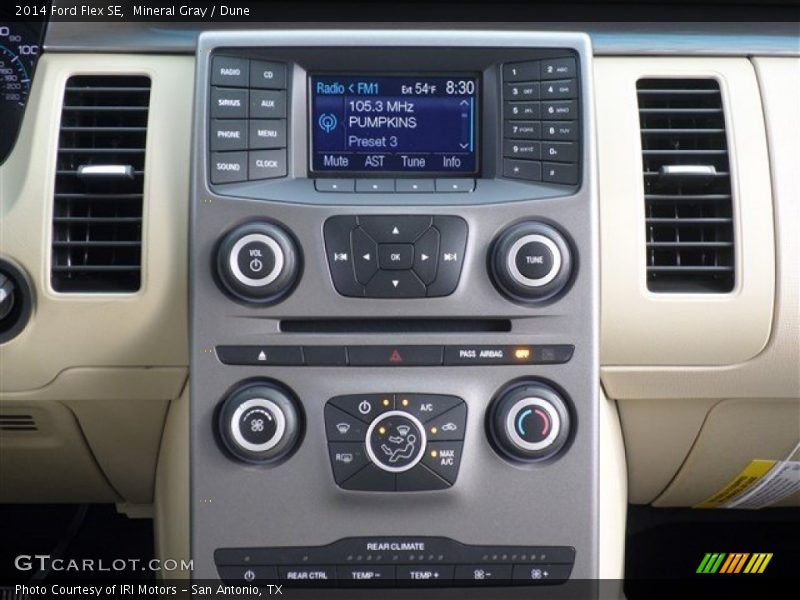 Mineral Gray / Dune 2014 Ford Flex SE