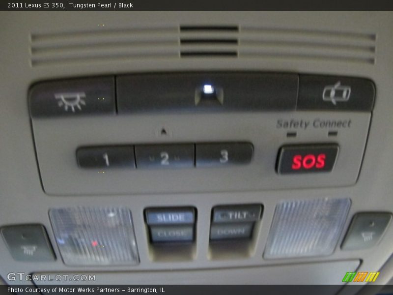 Tungsten Pearl / Black 2011 Lexus ES 350