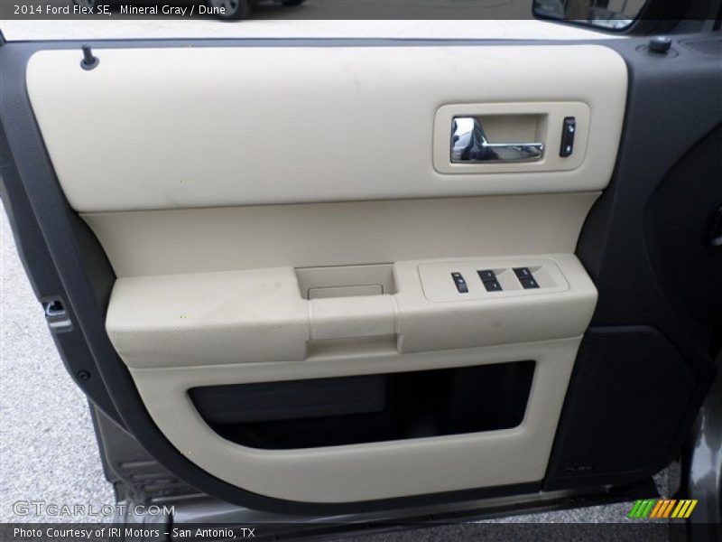 Mineral Gray / Dune 2014 Ford Flex SE