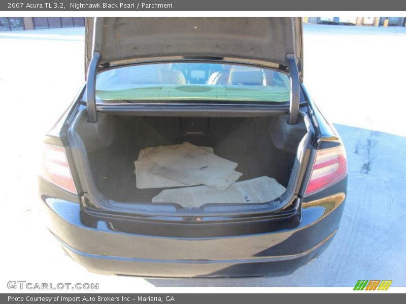 Nighthawk Black Pearl / Parchment 2007 Acura TL 3.2