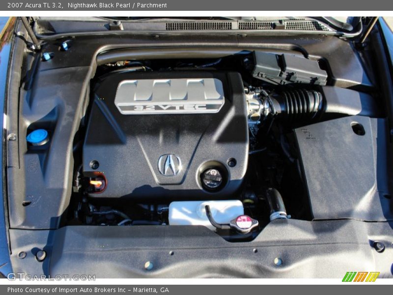 Nighthawk Black Pearl / Parchment 2007 Acura TL 3.2