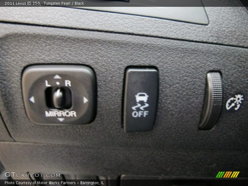 Tungsten Pearl / Black 2011 Lexus ES 350