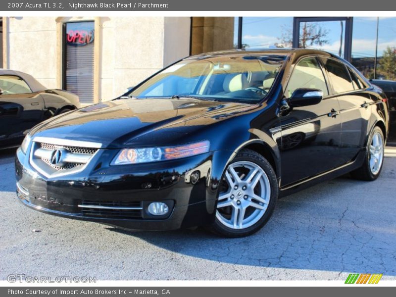 Nighthawk Black Pearl / Parchment 2007 Acura TL 3.2