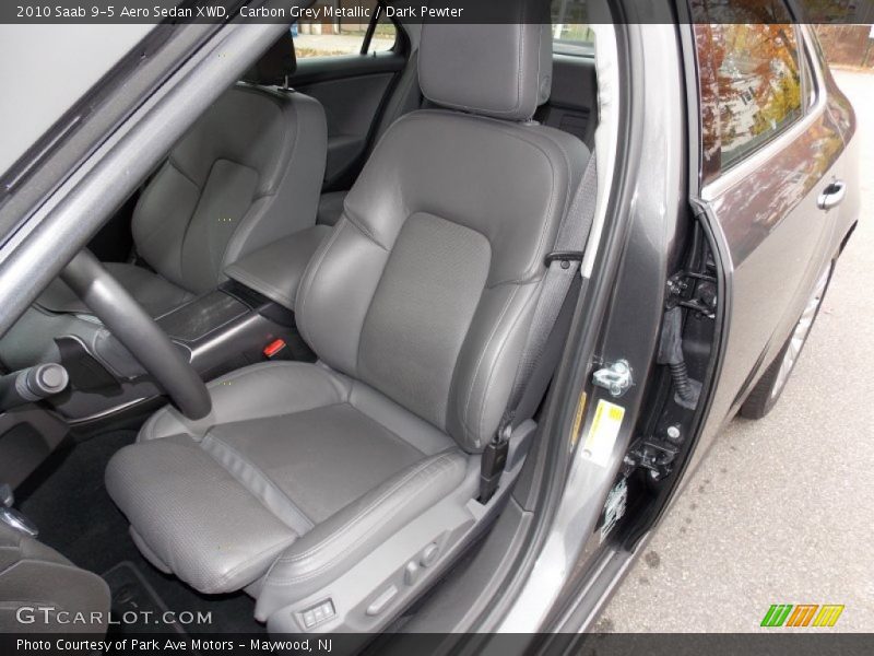 Front Seat of 2010 9-5 Aero Sedan XWD