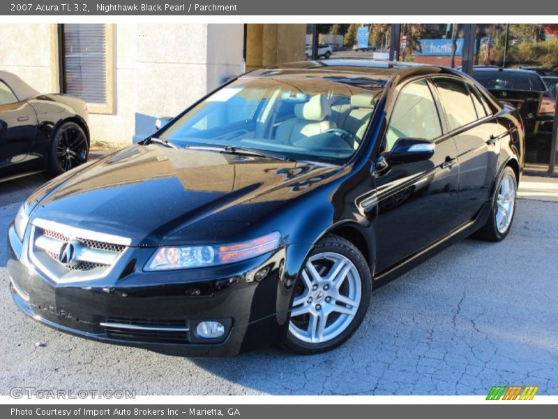 Nighthawk Black Pearl / Parchment 2007 Acura TL 3.2