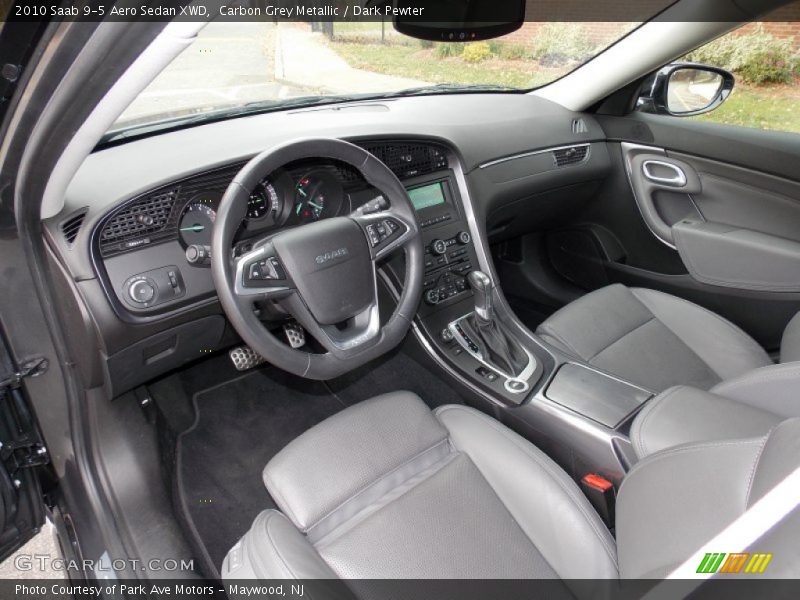 Dark Pewter Interior - 2010 9-5 Aero Sedan XWD 