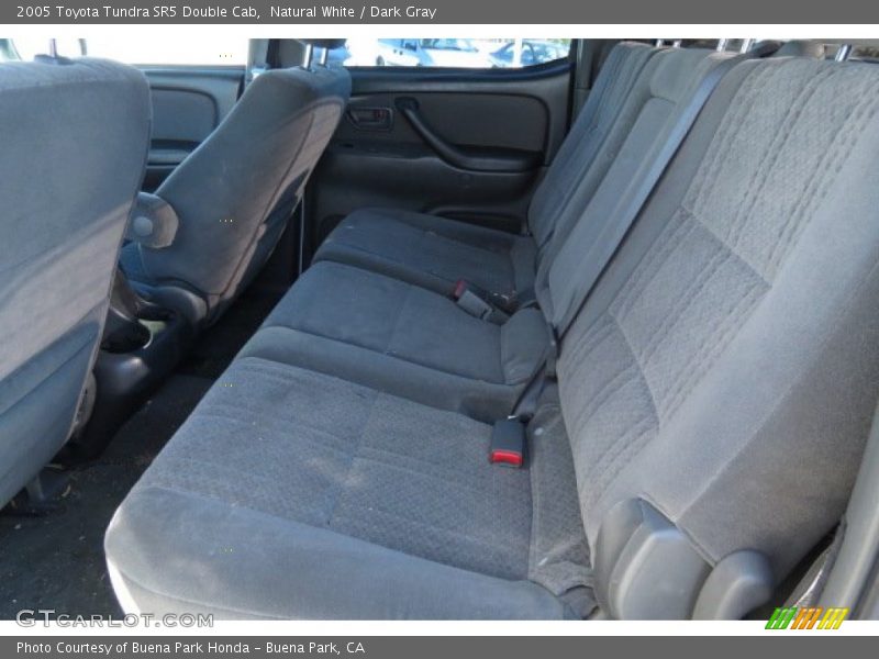 Natural White / Dark Gray 2005 Toyota Tundra SR5 Double Cab