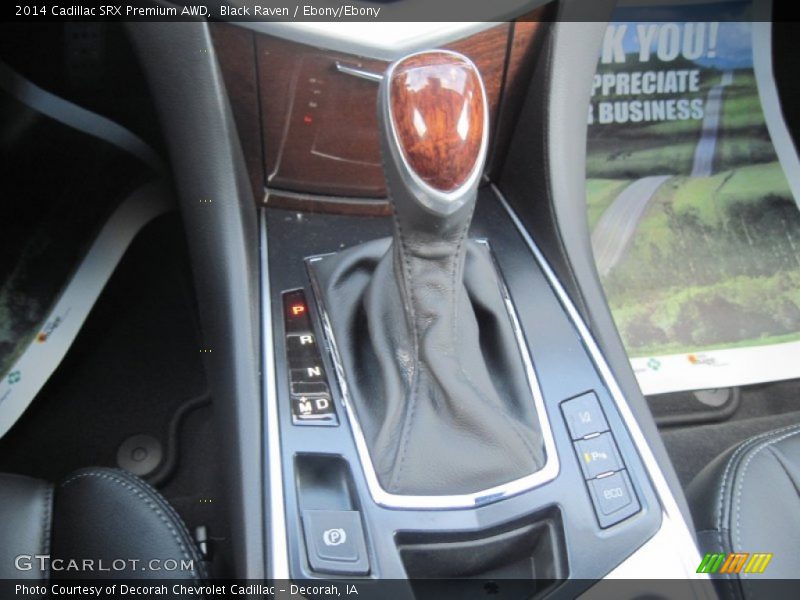 Black Raven / Ebony/Ebony 2014 Cadillac SRX Premium AWD