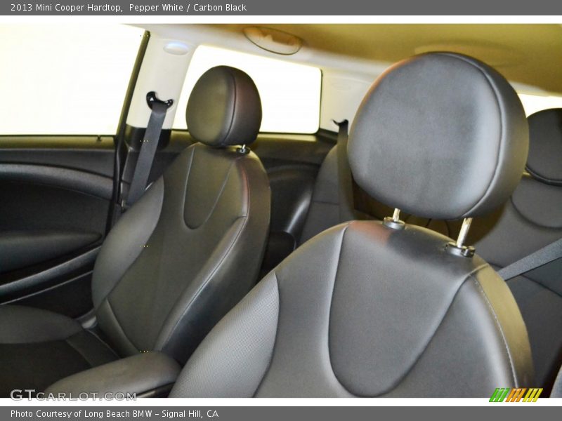 Pepper White / Carbon Black 2013 Mini Cooper Hardtop