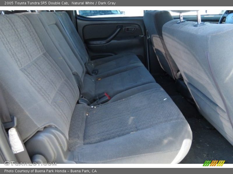Natural White / Dark Gray 2005 Toyota Tundra SR5 Double Cab