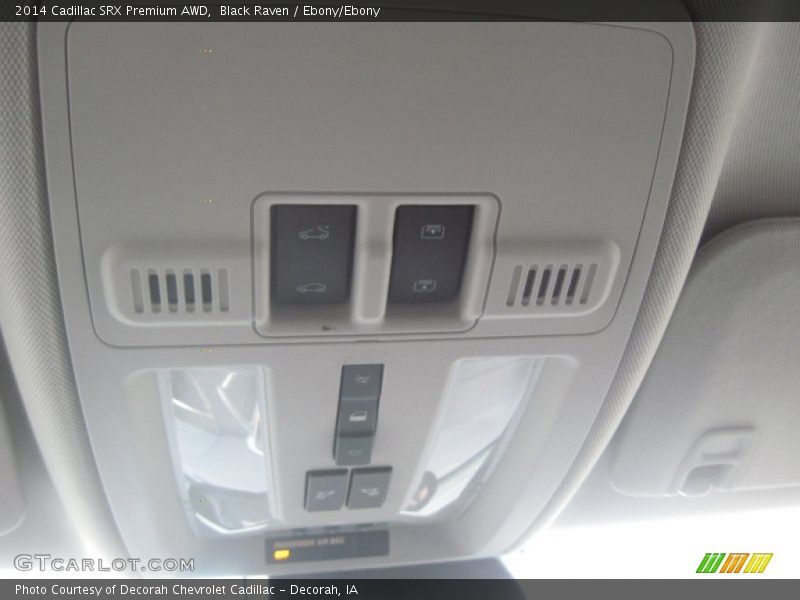 Black Raven / Ebony/Ebony 2014 Cadillac SRX Premium AWD